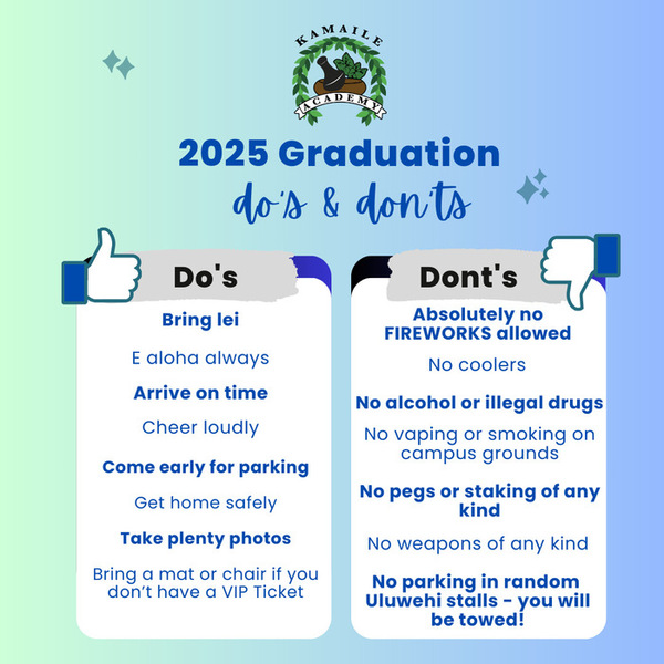 Senior Graduation Do's & Don'ts